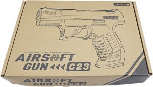 tomdorix Pistolet WALTHER P99 Replika Air Soft Gun FULL METAL + GRANAT 800szt. Kulek 13