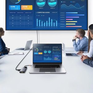 HUB USB Baseus Hub 6w1 Baseus Metal Gleam 2 Series, USB-C do 2xUSB 3.0 +USB-C + HDMI + USB-C PD + Ethernet RJ45 2