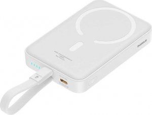 Powerbank Baseus Magnetic Mini 10000mAh Biały 4