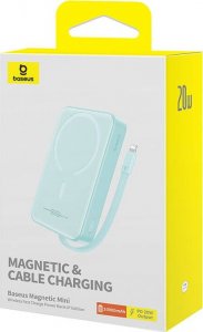 Powerbank Baseus Magnetic Mini 10000mAh Zielony 8