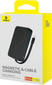 Powerbank Baseus Magnetic Mini 30W 10000mAh Czarny 8