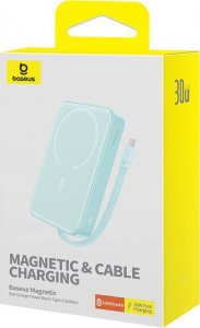 Powerbank Baseus Powerbank magnetyczny Baseus Magnetic Mini 10000mAh 30W MagSafe (niebieski) 7