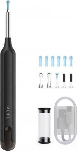 Xlife Otoskop z kamerą do czyszczenia uszu Xlife X1 (czarny) 2