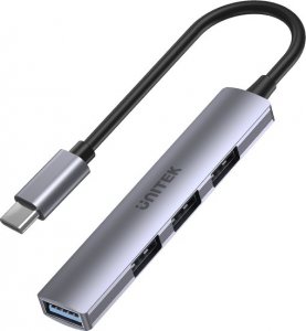 HUB USB Unitek uHUB Q4 4x USB-A 3.1 Gen1 (H1208B) 1