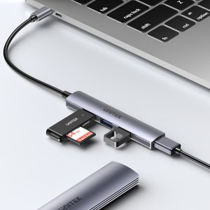 HUB USB Unitek uHUB Q4 4x USB-A 3.1 Gen1 (H1208B) 11