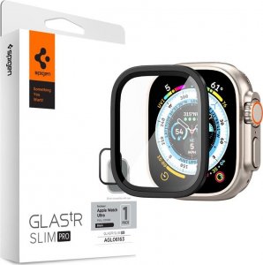 Spigen Glass tR Slim Pro 1 Pack, black - Apple Watch Ultra 2/Ultra 49mm 1