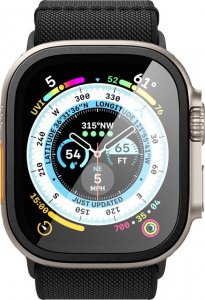 Spigen Glass tR Slim Pro 1 Pack, black - Apple Watch Ultra 2/Ultra 49mm 5