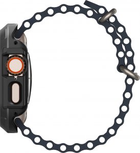 Spigen Lock Fit, black - Apple Watch Ultra 2/Ultra 49mm 8