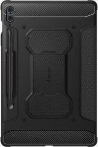 Etui na tablet Spigen Rugged Armor Pro, black - Samsung Galaxy Tab S9 FE+ 2023 1