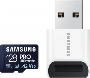 Karta Samsung Pro Ultimate MicroSDXC 128 GB Class 10 UHS-I/U3 A2 V30 (MB-MY128SB/WW) 1