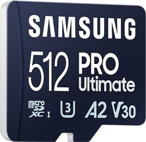 Karta Samsung Pro Ultimate MicroSDXC 512 GB Class 10 UHS-I/U3 A2 V30 (MB-MY512SB/WW) 3