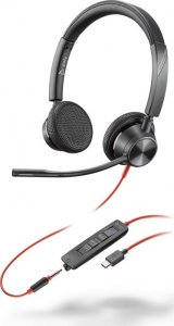 Słuchawki Poly Słuchawki Blackwire 3325 ST MS Cert. USB-C 3.5mm plug USB-C/A 8X222AA 1