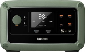 Ładowarka Baseus Przenośna stacja ładująca Baseus Energy Stack 600W (zielony) 3