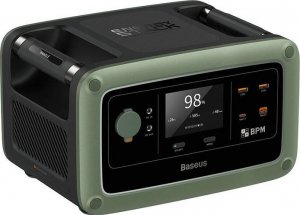Ładowarka Baseus Przenośna stacja ładująca Baseus Energy Stack 600W (zielony) 6