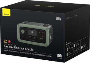 Ładowarka Baseus Przenośna stacja ładująca Baseus Energy Stack 600W (zielony) 7