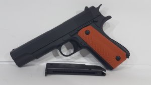 tomdorix Polski Pistolet Metalowy na Kulki 6mm VIS WZ.35 12