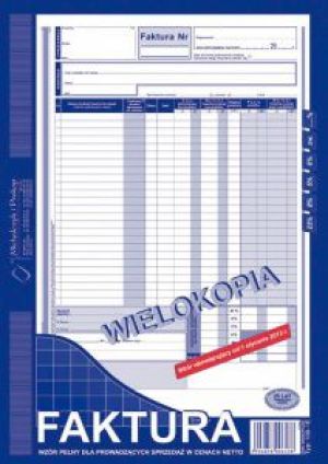 Michalczyk & Prokop Faktura VAT A4 100-1E Wielokopia 1