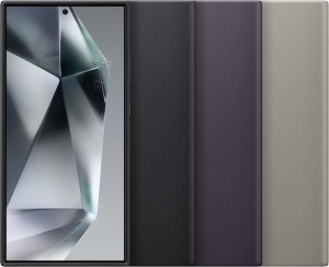 Samsung Etui Samsung Vegan Leather Case Galaxy S24 Ultra ciemnofioletowe 6