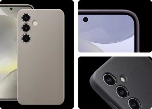 Samsung Etui Vegan Leather Case Galaxy S24+ czarne 7