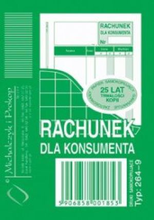 Michalczyk & Prokop Rachunek dla konsumenta A7 264-9 1