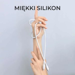 Kabel USB Aukey USB-C - Lightning 1.8 m Biały (CB-SCL2) 3