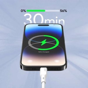 Kabel USB Aukey USB-C - Lightning 1.8 m Biały (CB-SCL2) 4