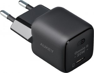 Ładowarka Aukey GaN, USB-C, PD 20W (PA-B1T) 1