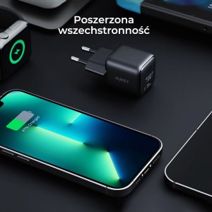 Ładowarka Aukey Omnia II Mini 1x USB-A 2 A (PA-B1T) 6
