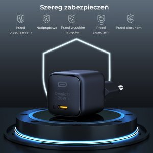 Ładowarka Aukey Omnia II Mini 1x USB-A 2 A (PA-B1T) 10