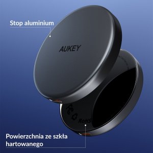 Ładowarka Aukey LC-MC10 Indukcyjna 1x USB-C (LC-MC10) 4
