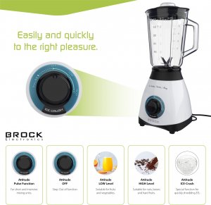 Blender kielichowy Brock BL 1501 WH 4