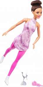 Lalka Barbie Mattel Kariera Łyżwiarka Figurowa HRG37 1