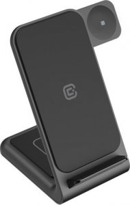 Ładowarka Crong Ładowarka bezprzewodowa 3w1 do iPhone, Samsung & Android, Galaxy Watch i słuchawek TWS 7