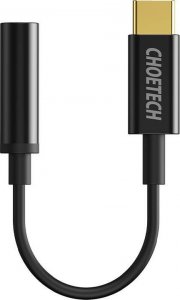 Adapter USB Choetech Adapter Choetech AUX003 USB-C do 3.5mm Audio Jack Adapter (czarny) 1