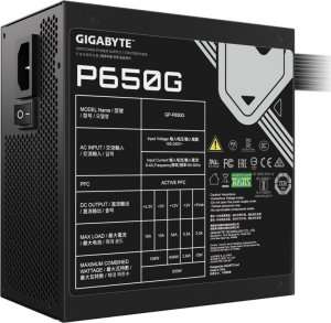 Zasilacz Gigabyte P650G 650W (GP-P650G) 4