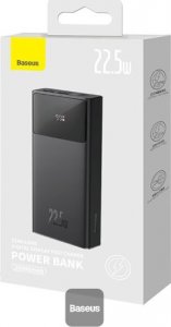 Powerbank Baseus Baseus Star-Lord Digital Display Fast Charge Power Bank 20000mAh 22.5W Black（With Simple Series Charging Cable USB to Type-C 3A 0.3m Black）Overseas Edition 2