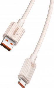 Kabel USB Baseus USB-A - USB-C 1 m Różowy (P10360203421-00) 9