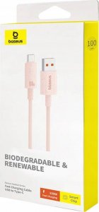 Kabel USB Baseus USB-A - USB-C 1 m Różowy (P10360203421-00) 10