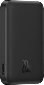 Powerbank Baseus OS-Baseus Magnetic Mini Air Wireless Fast Charge Power Bank 6000mAh 20W Cluster Black（With Simple Series Charging Cable Type-C to Type-C (20V/3A) 30cm Black) 21