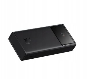 Powerbank Baseus OS-Baseus Star-Lord Digital Display Fast Charging Power Bank 20000mAh 30W Cluster Black（With Simple Series Charging Cable USB to Type-C 3A 0.3m Black） 3