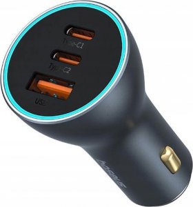 Ładowarka Baseus Baseus Golden Contactor Pro GaN Fast Charging Car Charger U+2C 65W Lunar Gray 1