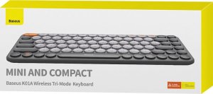 Klawiatura Baseus K01A Wireless Tri-Mode Keyboard Frosted Gray 2