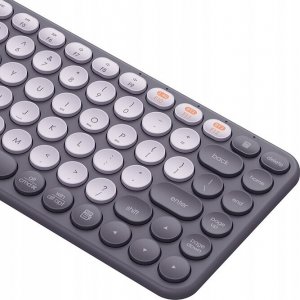 Klawiatura Baseus K01A Wireless Tri-Mode Keyboard Frosted Gray 3