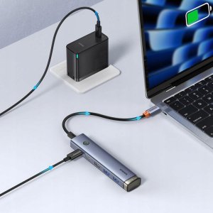 Stacja/replikator Baseus 6w1 Ultra Joy USB-C (B00052802811-01) 8