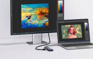 Stacja/replikator Baseus UltraJoy 6w1 USB-C (B00052802811-00) 7