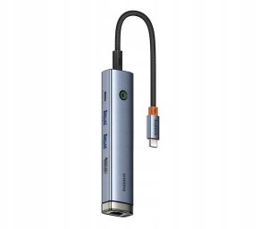 Stacja/replikator Baseus UltraJoy 5w1 USB-C (B00052801811-03) 3