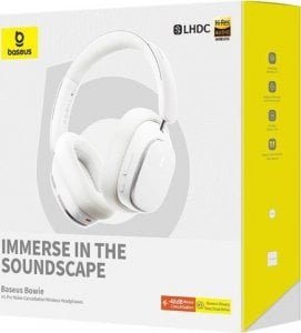 Słuchawki Baseus Bowie H1 Pro Cluster białe (A00050601213-00) 9
