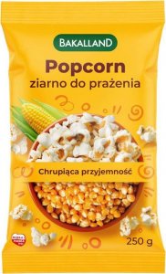 bakalland BAKALLAND Popcorn Ziarno Do Prażenia 250g 1