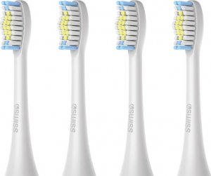 Końcówka 4Swiss do szczoteczki sonicznej Deep Clean ST212 (4 szt.) - kolor biały 1