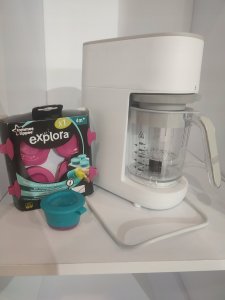 Tommee Tippee Parowar blender Quick Cook dla niemowlaka 9